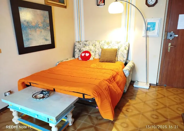 Sea View With Terrace & Free Parking * Сан-Лоренцо-аль-Маре